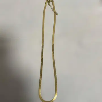 골드 스네이크 체인 목걸이