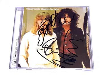 Cheap Trick 친필 사인 CD 천국의 함정