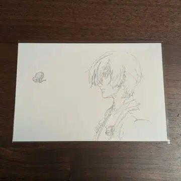 PERSONA3 극장 입장자 혜택 엽서 유키 마코토