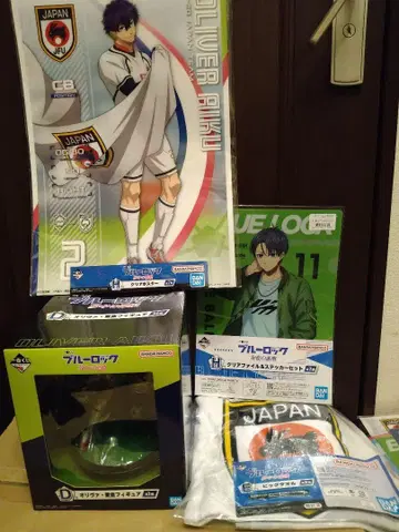 블루 록 제일복권 오리바 아이쿠 4종 세트 새상품