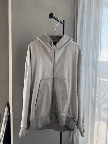 율리우스 24FW 더블 지퍼 후드티