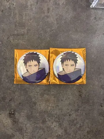 NARUTO 베이스야드 도쿄 캔뱃지 오비토