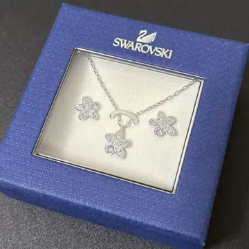 Swarovski 크리스탈 목걸이 귀걸이 세트