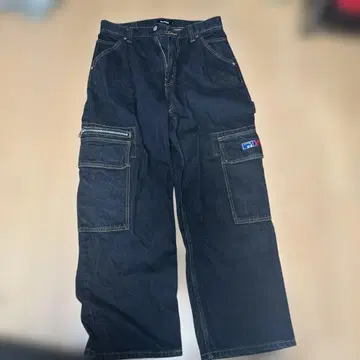 XLARGE 다크 블루 카고 팬츠
