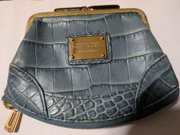 Leather Jewels 크로커다일 패턴 코인 케이스
