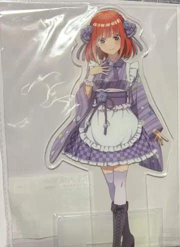 5등분의 신부 빅 아크릴 스탠드 화과자 메이드 나카노 니노