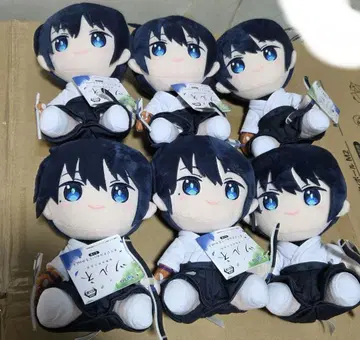 츠루네 타케하야 세이야 봉제 인형 6개 세트