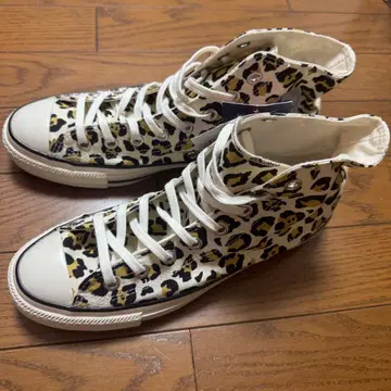 CONVERSE ALL STAR 레오파드 무늬 하이컷 스니커즈