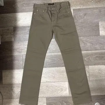 FULLCOUNT 1984 PIQUESLIM STRAIGHT OLIVE