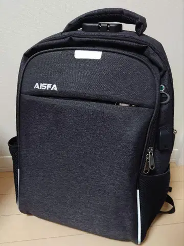 새상품급 AISFA 짙은 그레이 비즈니스 백팩 럭색 백팩