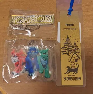 YOASOBI WONDARA 캡슐 토이 가챠가챠 키링 책갈피