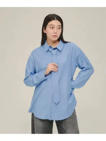 [ 인기 ] 지나시스 긴팔 셔츠 넥타이 포함