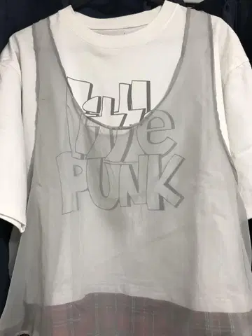 Vaundy little punk 레이어드 T셔츠 M 사이즈