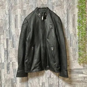 [ BUFFALO BOBS ] PHANTOM 가죽 싱글 라이더 자켓