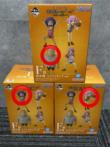 제일복권 원피스 에그 헤드 F상 미니 피규어 세트 판매