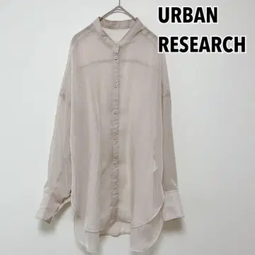 URBAN RESEARCH 어반 리서치 긴팔 블라우스 베이지