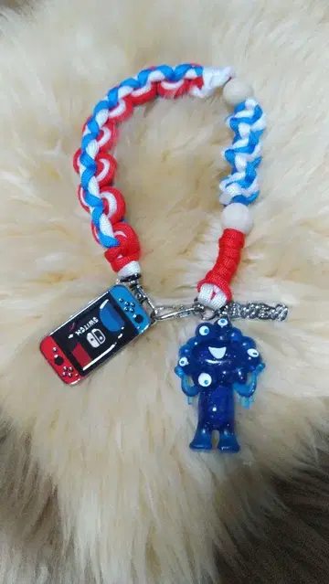 미야쿠미야쿠 닌텐도 스위치풍 스트랩 빨파 뜨개질