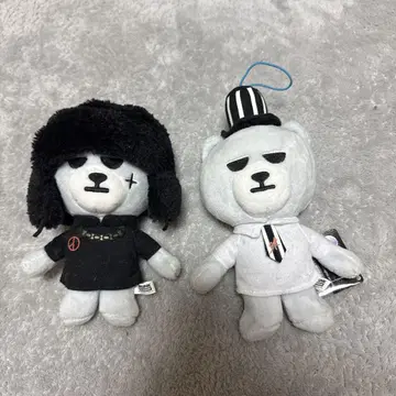 K-POP 곰 봉제 인형 2개 세트 BIGBANG