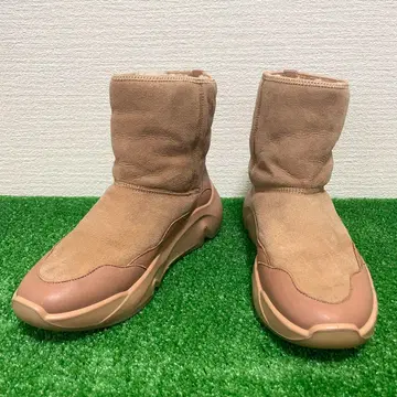 ecco 무스탕 스웨이드 숏 부츠