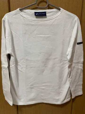 SAINT JAMES 화이트 긴팔 티셔츠 1 새상품급