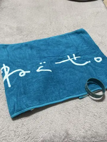 네구세 타월과 러버 밴드