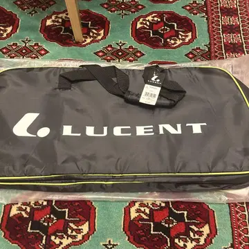 LUCENT 라켓백 XLB8385 블랙/옐로우 컬러