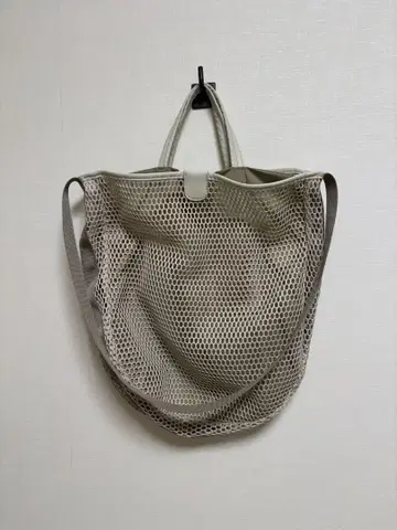 ear PAPILLONNER 메쉬 숄더백 베이지