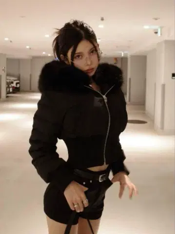 다리치 레이디 숏 다운 코트