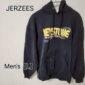 z142 [JERZEES] 후드티 (남성용 L) 블랙