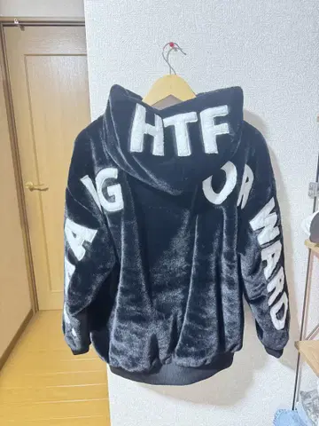 플리스 자켓 블랙