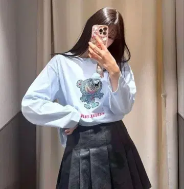 새상품 미개봉 Heather 콜라보 나카무라 군 롱T