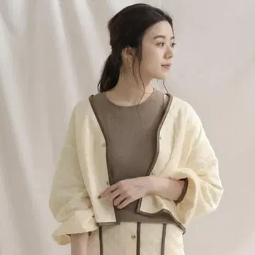 미사용 새상품 그레디 브릴리언트 퀼트 JQ 코쿤 자켓