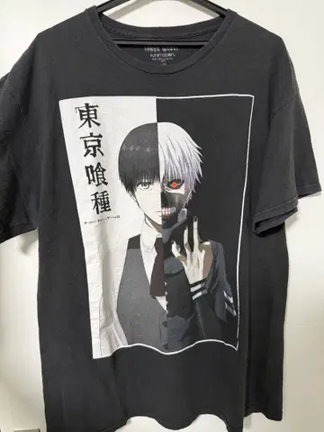 도쿄 구울 도쿄 구울 Tokyo Ghoul 애니메이션 티셔츠 L 사이즈