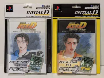 PS2 이니셜D 스페셜 스테이지 메모리 카드 8MB 타쿠미 케이스케