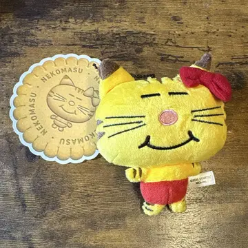 미사용 새상품 고양이 마스코트 키링 네코마스토아