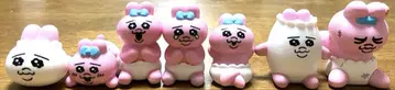 빤쮸토끼 피규어 6개 세트 + 반지