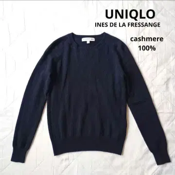 새상품급 UNIQLO 유니클로 이네스 캐시미어 100% 니트 스웨터 M