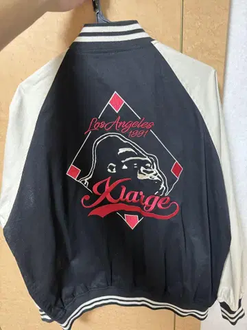 XLARGE 바시티 자켓