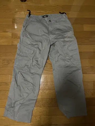 XLARGE 그레이 카고 팬츠 L 사이즈 34인치