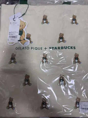GELATO PIQUE + STARBUCKS 토트백