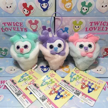 TWICE LOVELYS 싸개 마스코트 GiGO 한정판 미사모