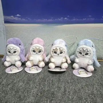 모프 샌드 파스텔 상어냥 마스코트 전종 세트