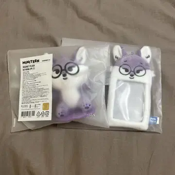 MINITEEN 포돈이 키링 트레이딩 카드 케이스 세트
