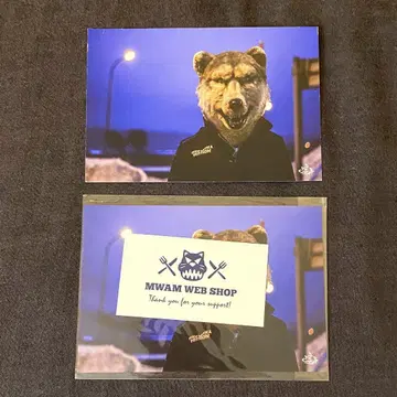 MAN WITH A MISSION 쟝켄조니 엽서 2장