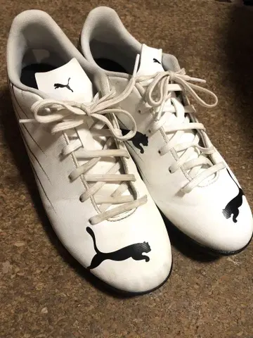 Puma 축구화 화이트 트레이닝화 28.0
