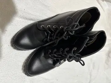 WEGO 레이스업 힐 부츠