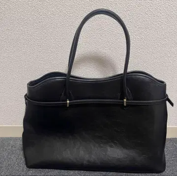 SNIDEL 스나이델 스나계 토트백 블랙 핸드백