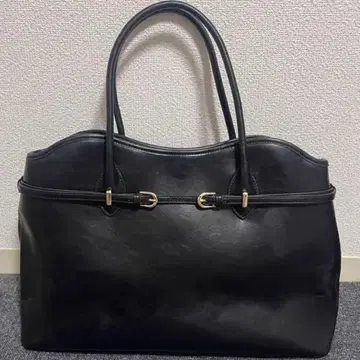 SNIDEL 스나이델 토트백 블랙 핸드백