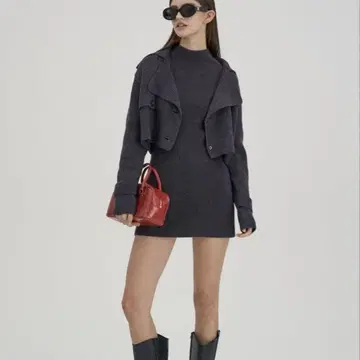 새상품급 THE TOE Victoria Knit Set 니트 원피스