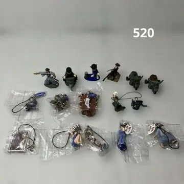 루팡 3세 VS 명탐정 코난 키링 피규어 모음